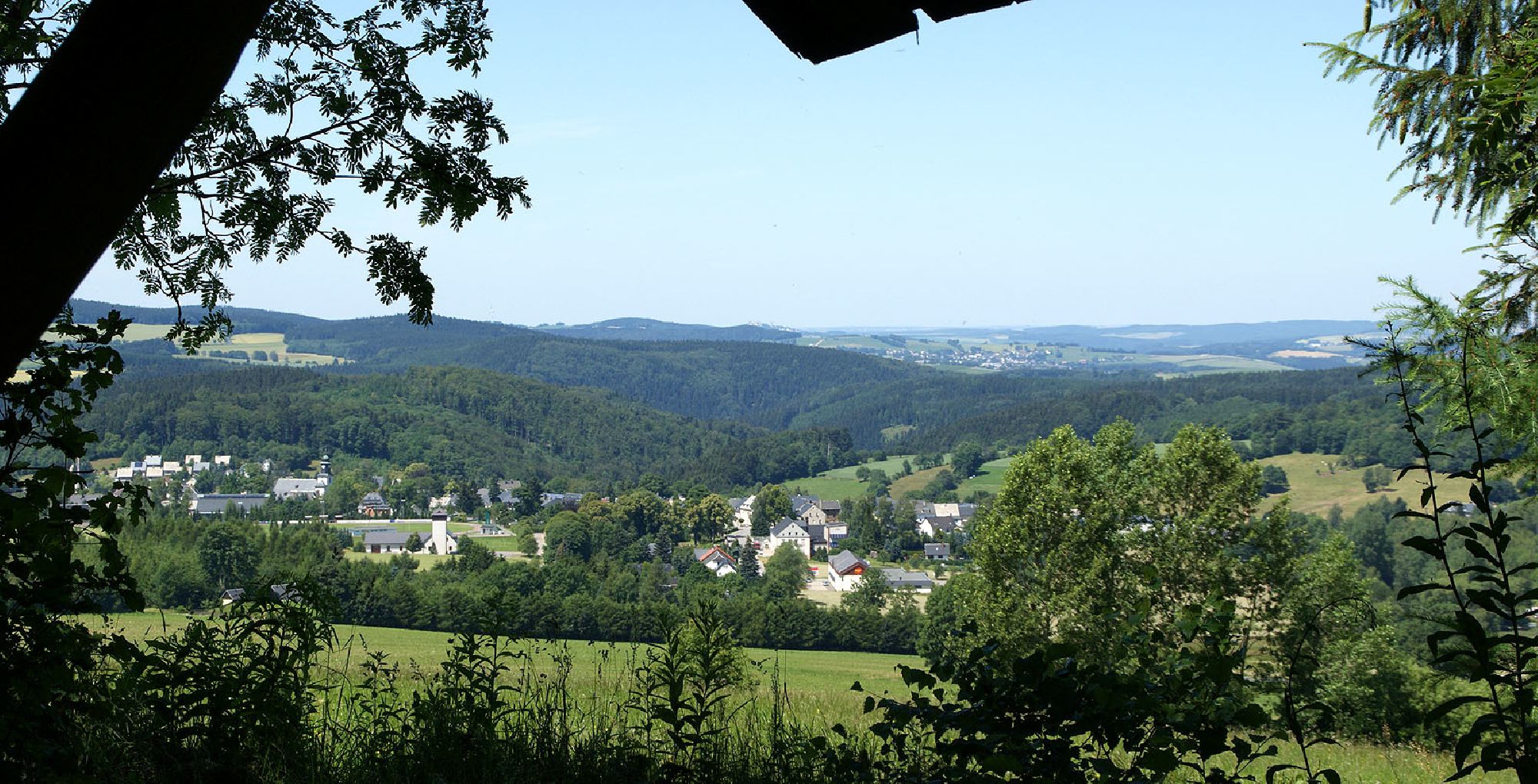 Ansprung - Blick von Morgensternhöhe