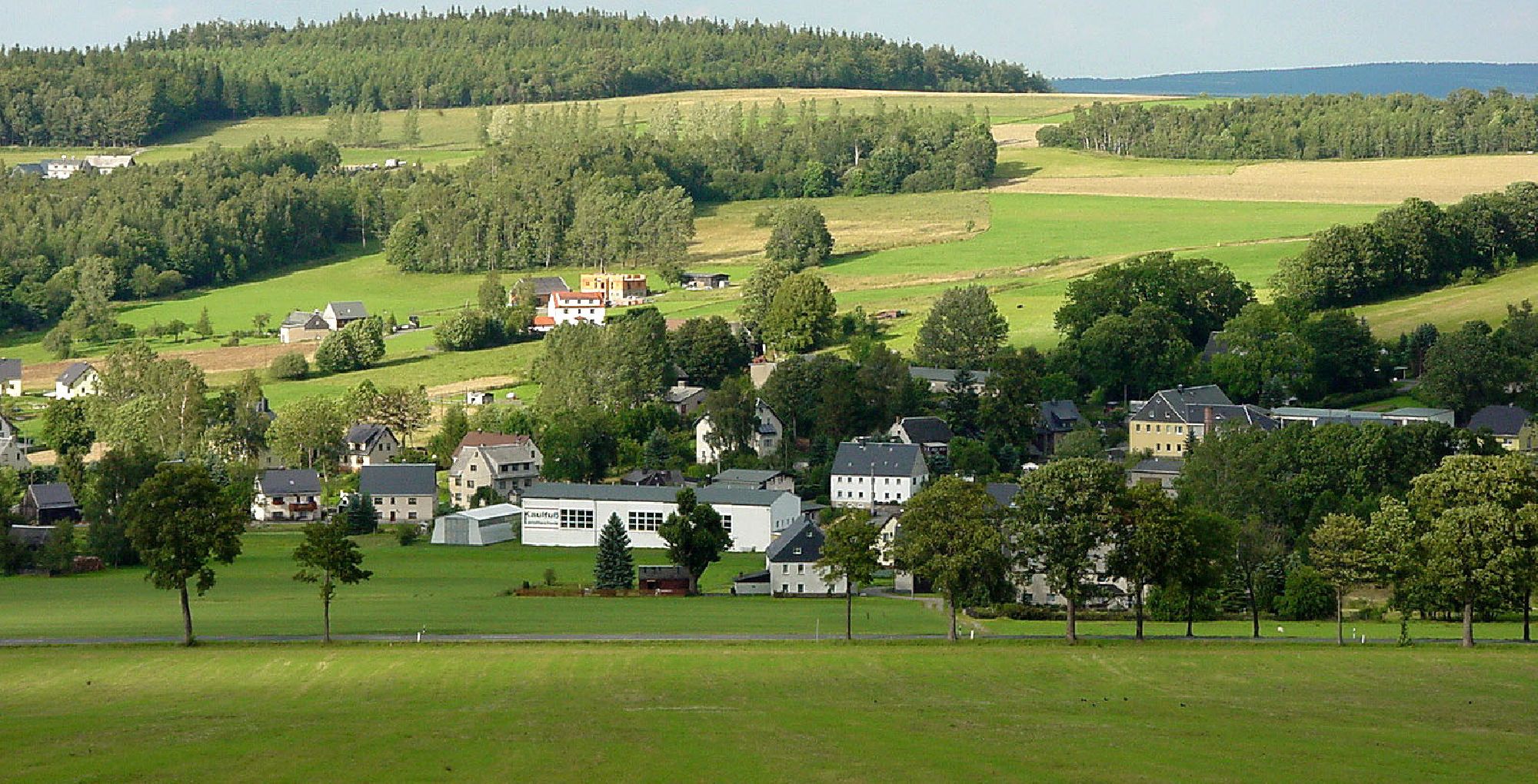 Ansprung im Erzgebirge