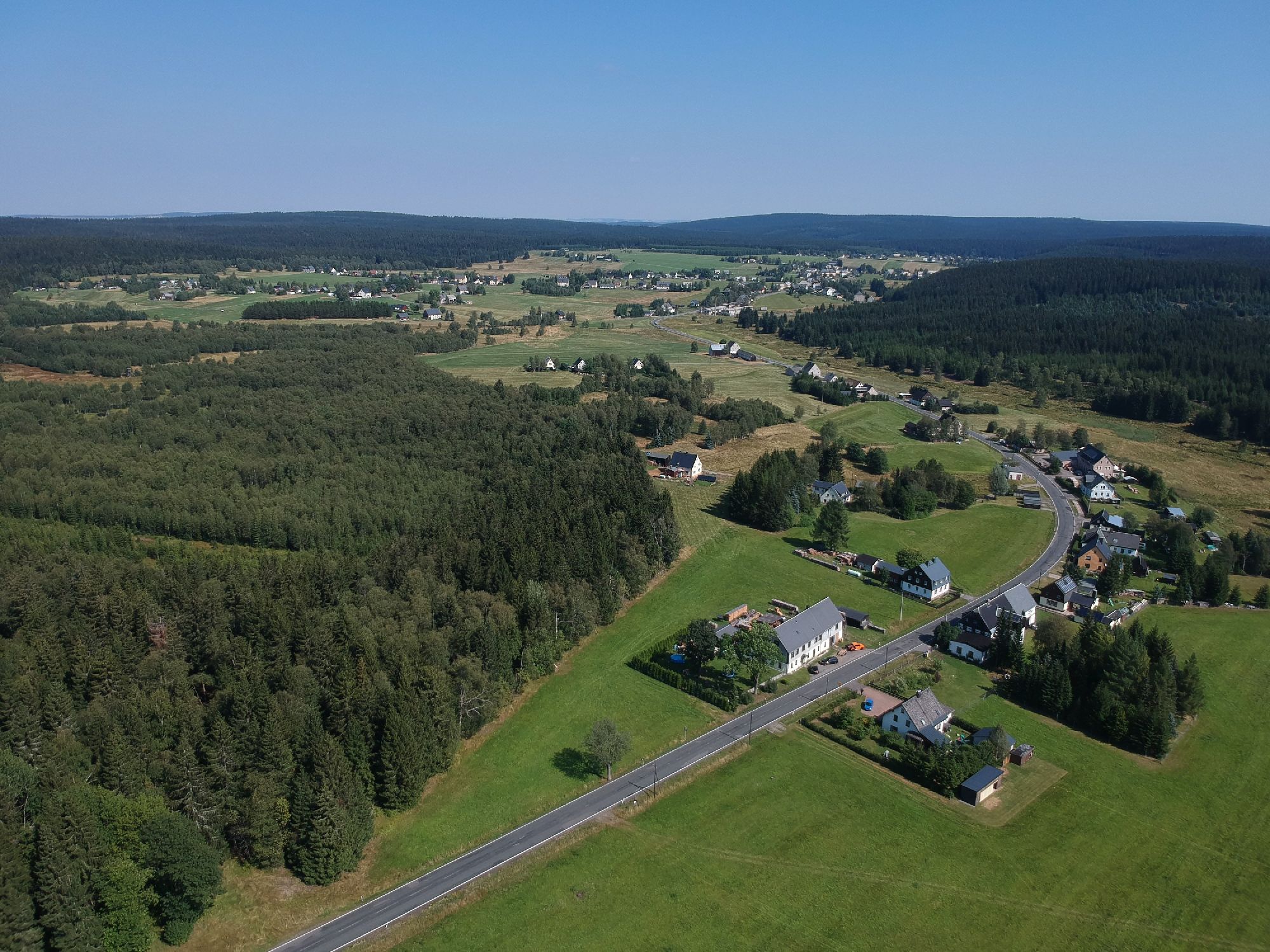 Blick über Wildshäuser und Kühnhaide