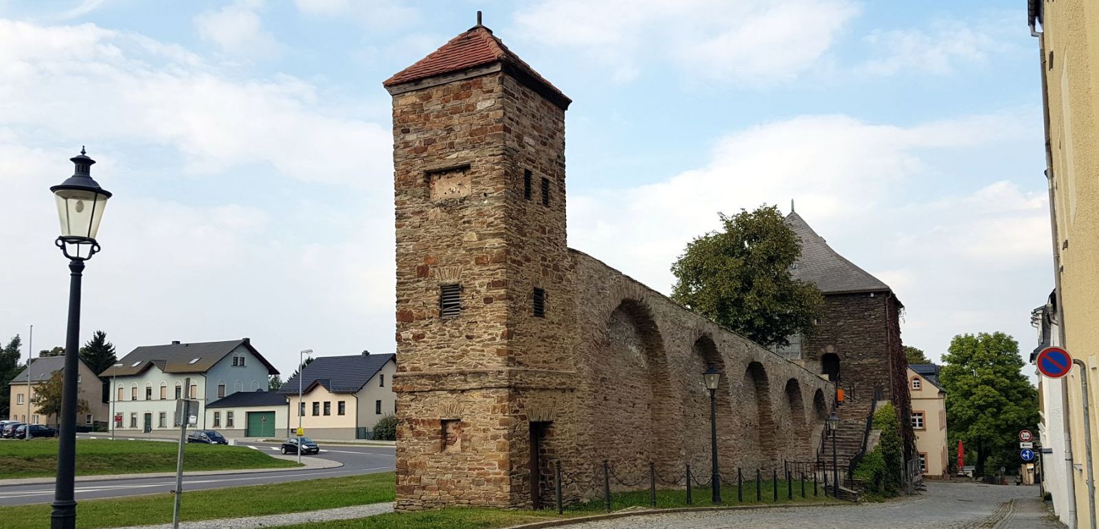 Stadtmauer Zschopauer Tor in Marienberg